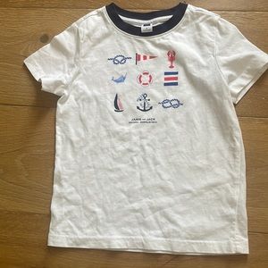 Janie and Jack Boys 4T Nautical t-shirt